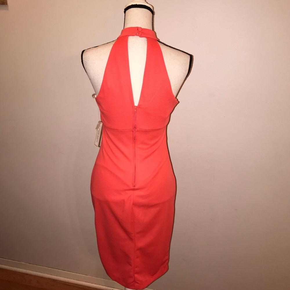 Bisou Bisou Michele Bohbot Coral Dress - Picture 3 of 3